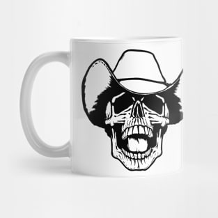 Laughing Cowboy Skull Mug